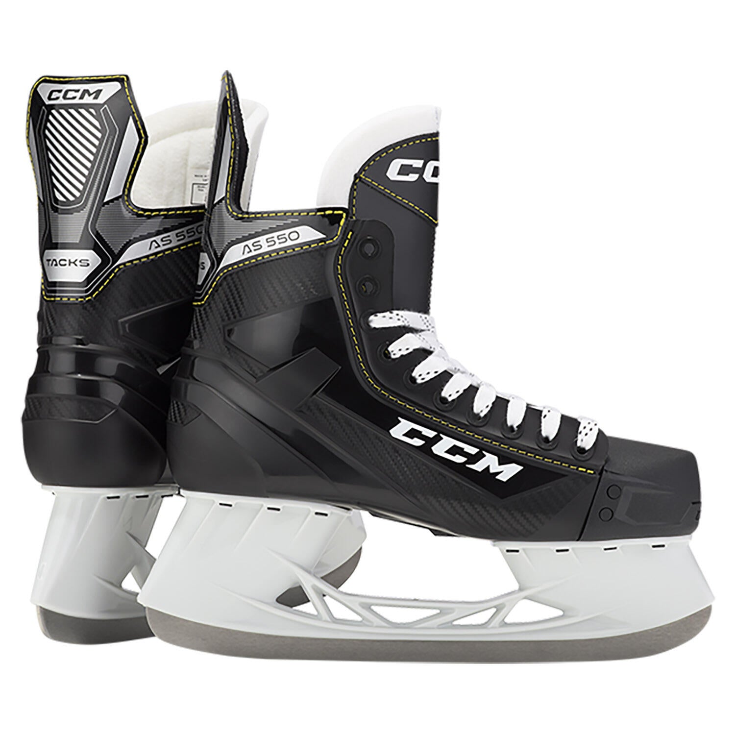 CCM Tacks Vector Premier Intermediate Hockey Skates (2022) with STEP Steel  XS - Source Exclusive