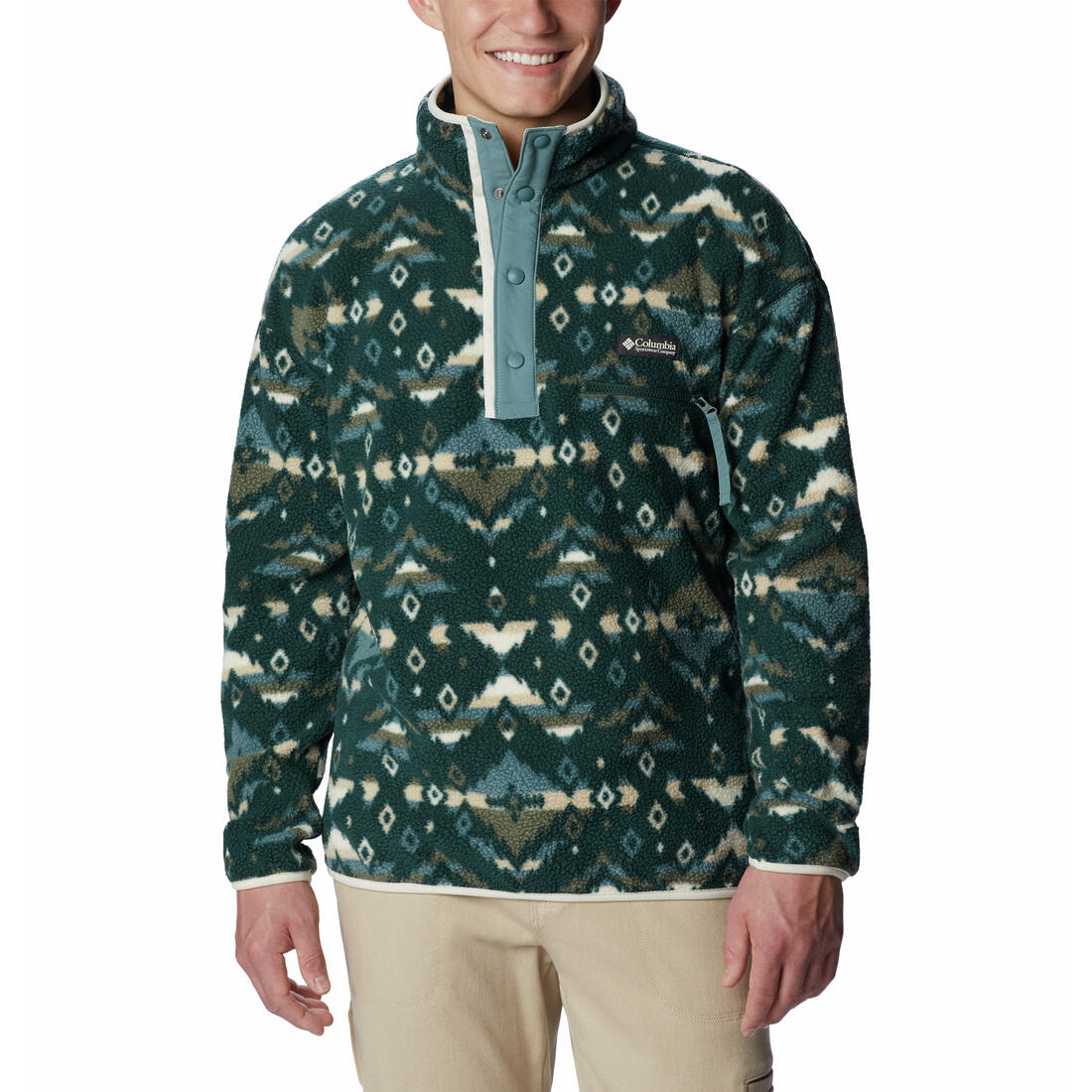 Columbia Helvetia Men's Half Snap Fleece | Source for Sports