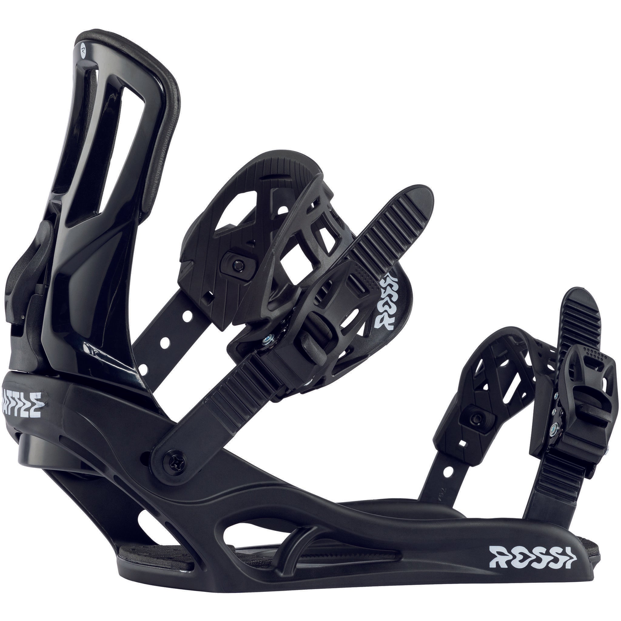 Rossignol Battle Snowboard Bindings - Black/White | Source for Sports