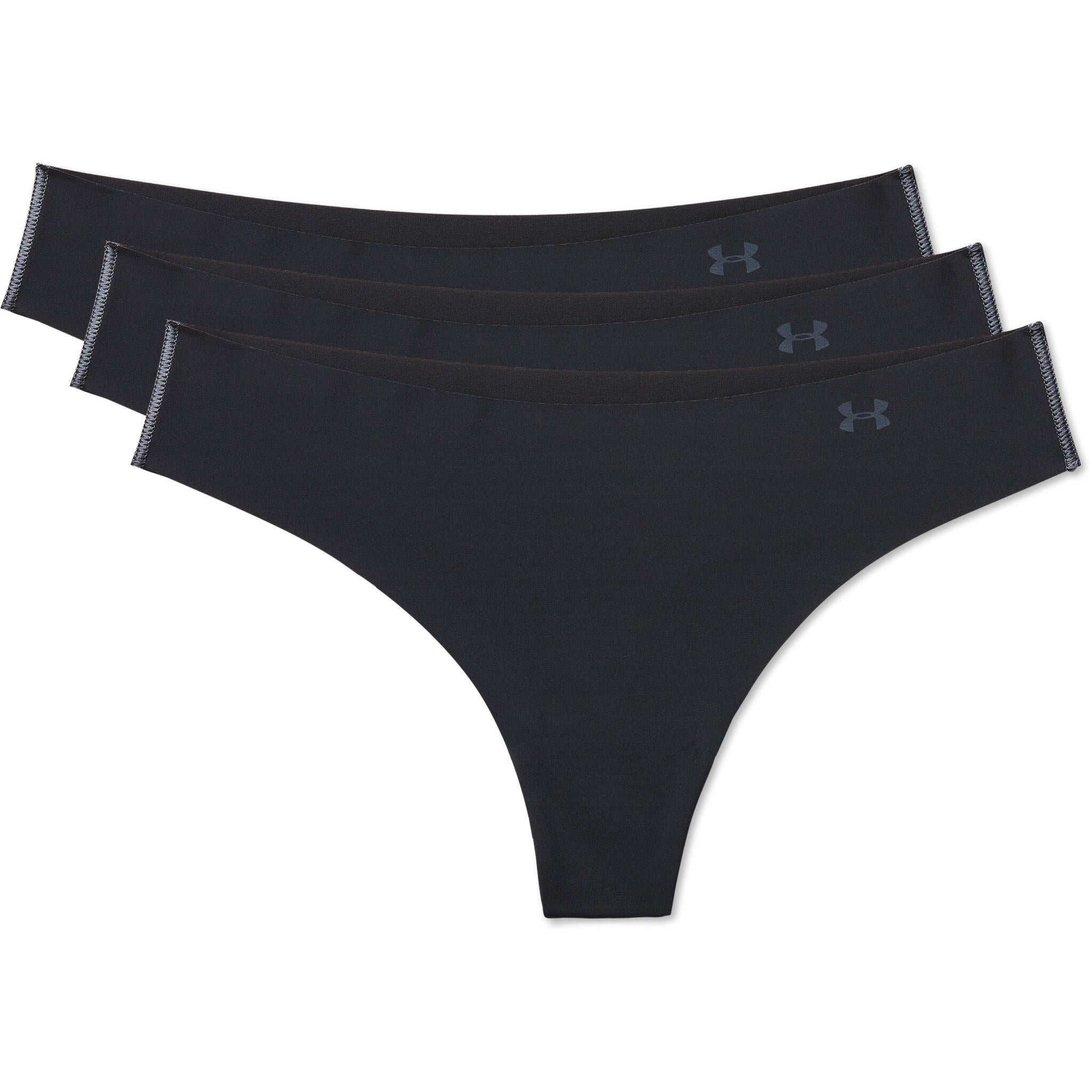 Under Armour UA Pure Stretch 3-PK THONG Underwear 1355623-001 (Size LG)  MSRP $25 
