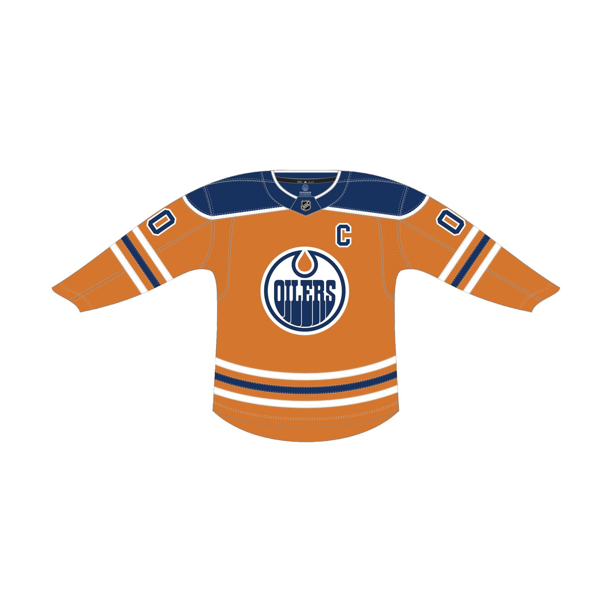 Men's Edmonton Oilers Connor McDavid adidas Orange Home Authentic
