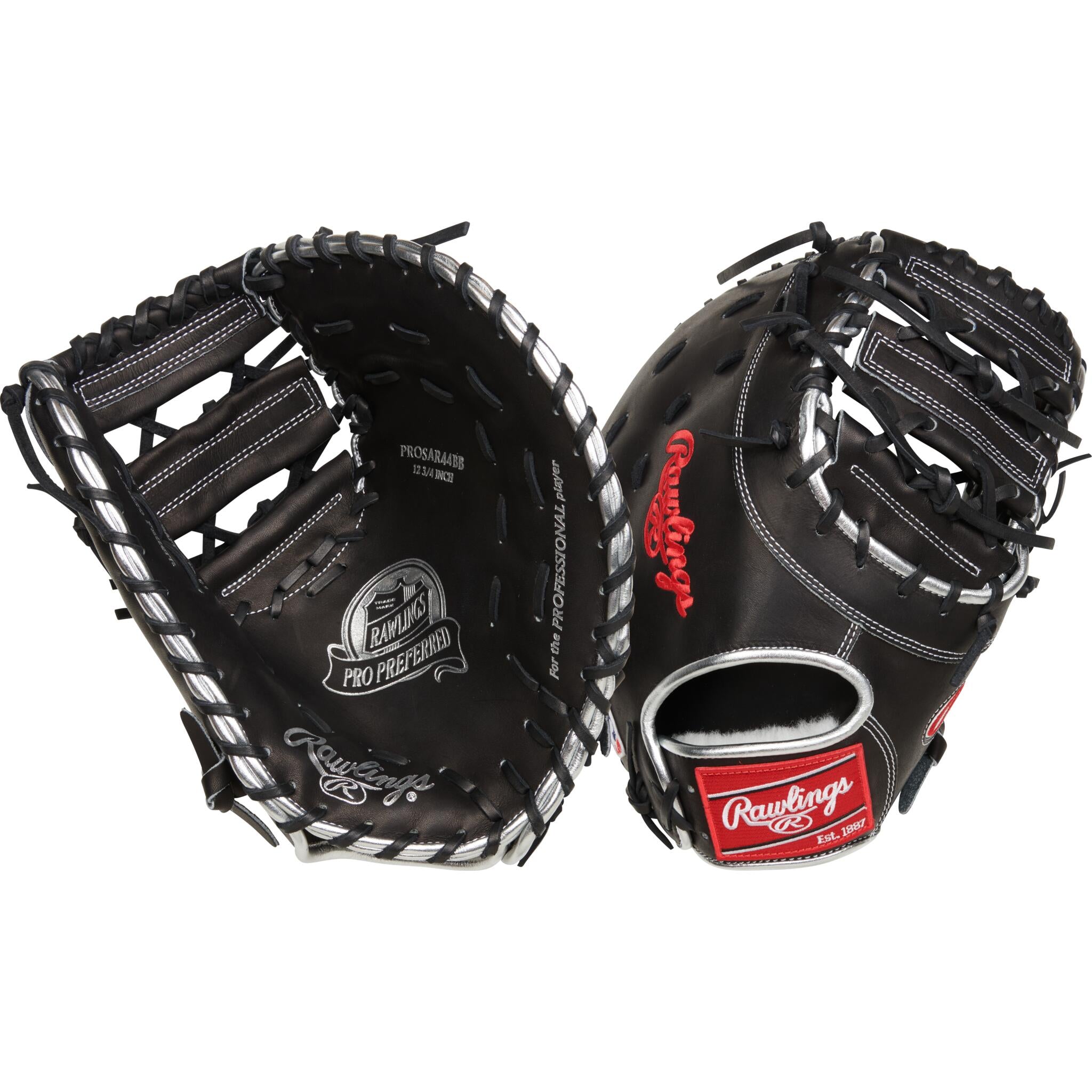 Rawlings Pro Preferred 12.75 First Base Glove - Black