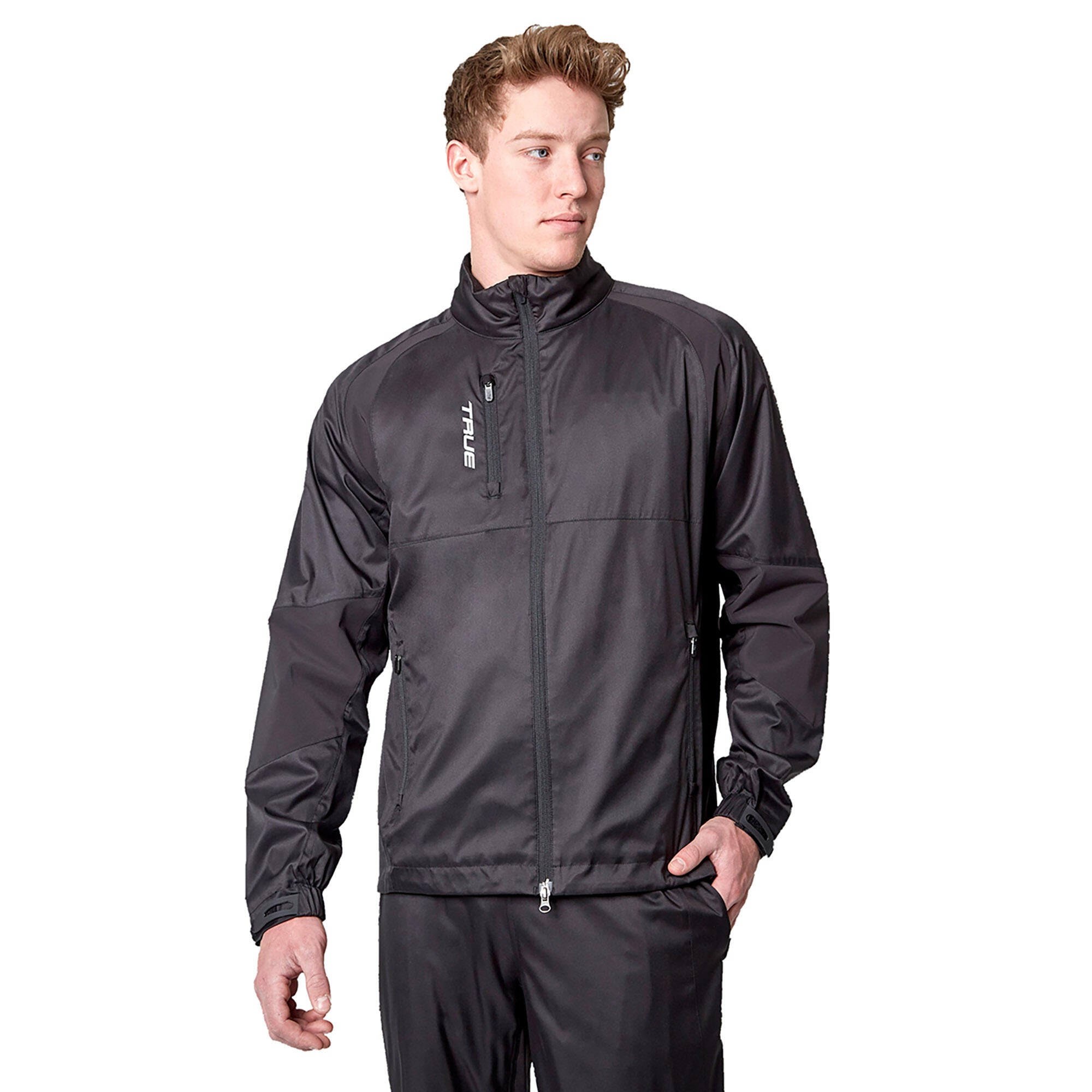 Under armour run on sale true jacket mens