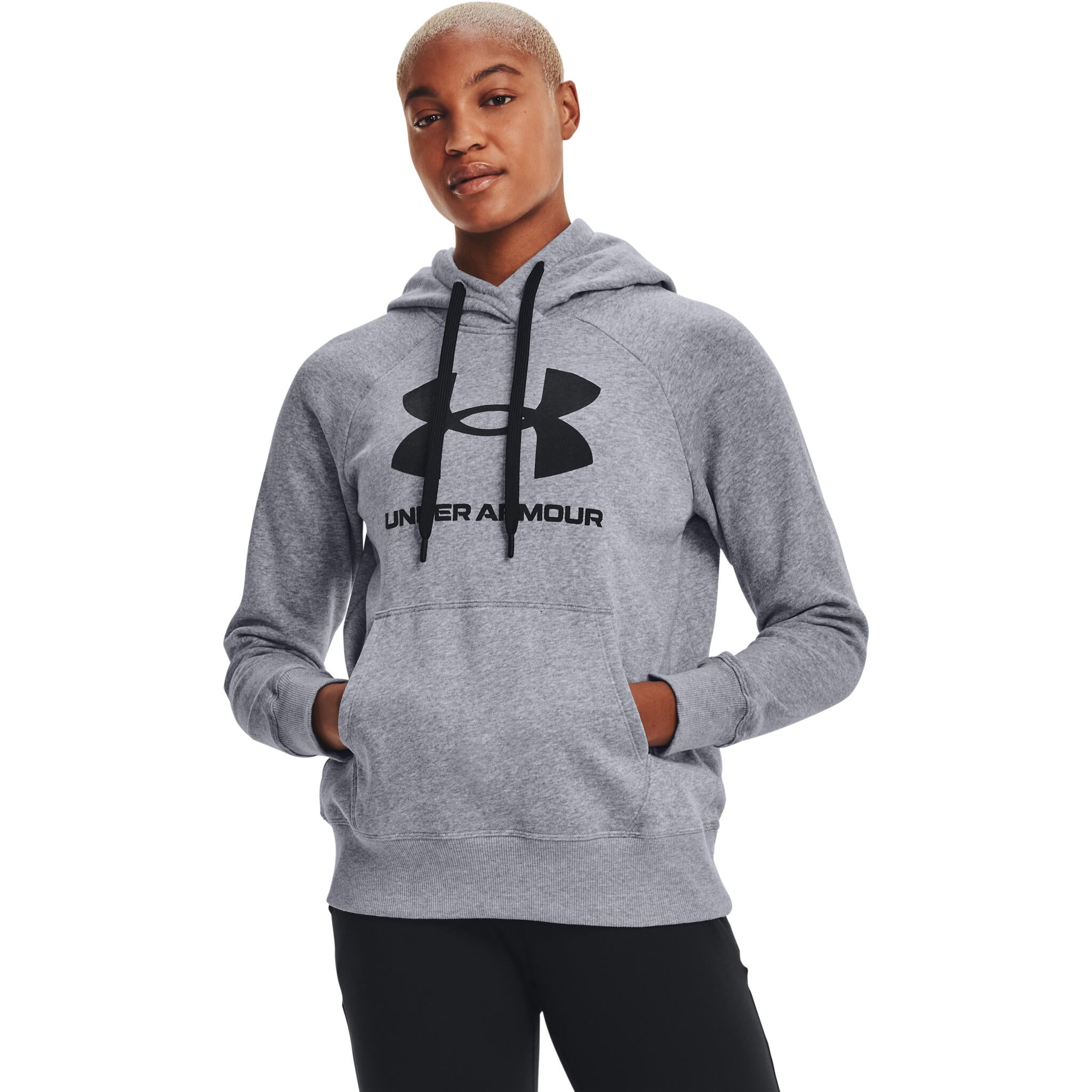 Under Armour Womens Rival OTH Hoodie Hooded Top Lightweight