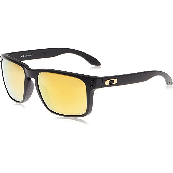 Oakley Holbrook XL Prizm 24K Polarized Sunglasses - Matte Black | Source  for Sports