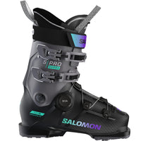 Salomon S/Pro Supra Boa 95 All Mountain Woman's Ski Boots - Black/Grey