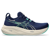 Chaussures De Course Asics Gel-Nimbus 26 Pour Femmes - Étendue Bleue/Verte