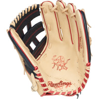 Gant De Softball Heart Of The Hide 12,75 po De Rawlings - Chameau/Noir/Rouge