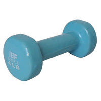 Iron Body Fitness Vinyl Coated Dumbbells - 4 Lb