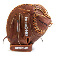 Moufle De Receveur Fastpitch Walnut W-V3250 Closed Web De Nokona - 32,5po