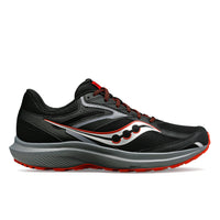 Chaussures De Course À Pied Cohesion TR17 Pour Hommes De Saucony - Large - Noir/Roche En Fusion