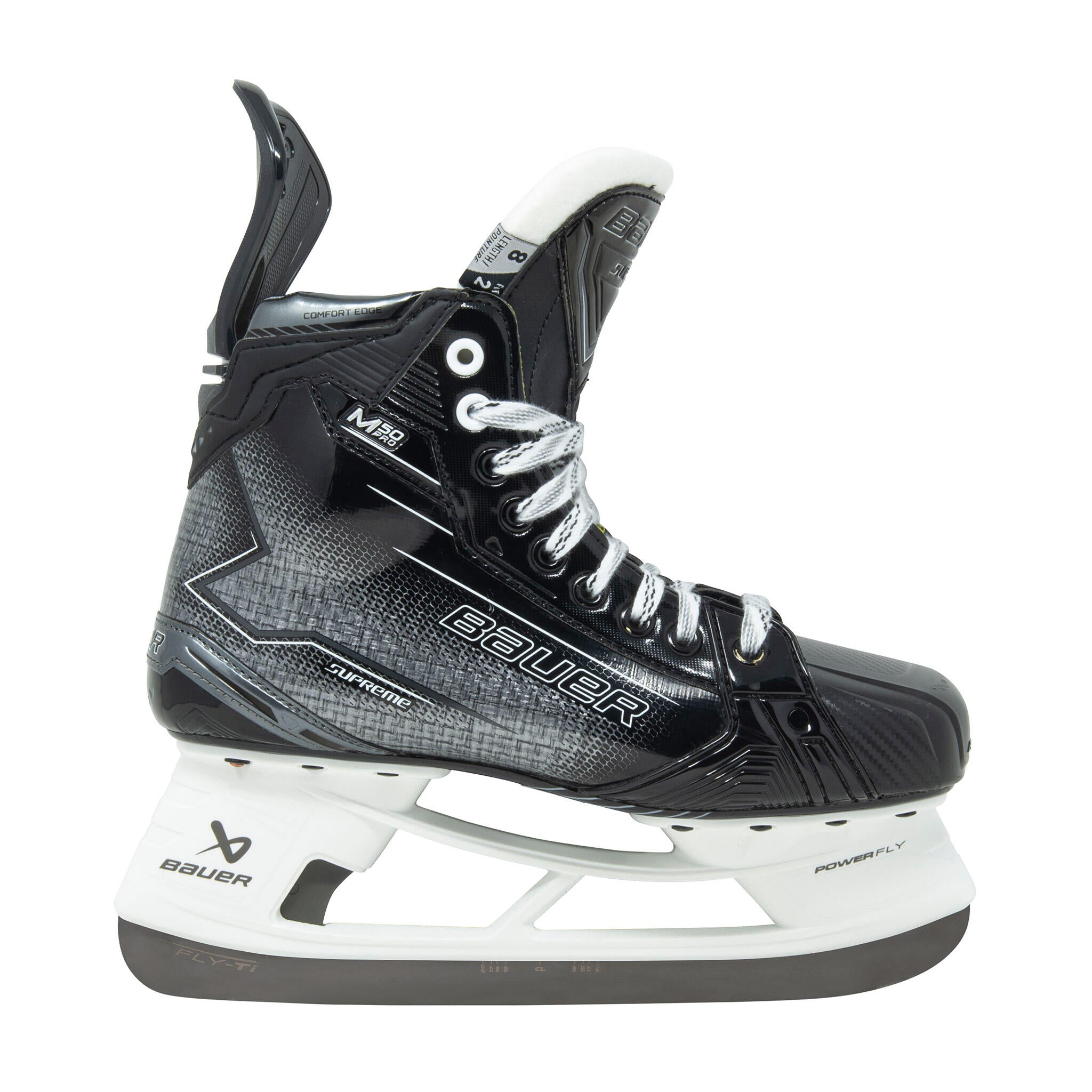 Bauer Supreme M50 Pro Intermediate Hockey Skates (2024) With Fly-TI ...