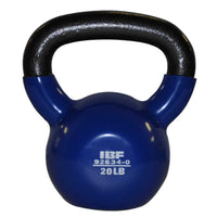 Iron Body Fitness Vinyl Coated Kettlebell - 20 Lb