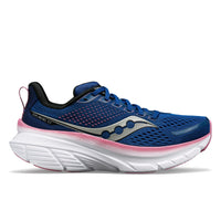 Saucony Guide 17 Women's Running Shoes - Wide - Navy/Orchid