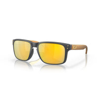 Lunettes De Soleil Holbrook Avec Lentille 24K Polaire D'Oakley - Carbone Mat