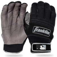 Gants De Frappe De Baseball MLB All Weather Pro De Franklin - Noir/Gris