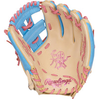 Gant De Baseball Heart Of The Hide Series 11,5 po De Rawlings - Chameau/Bleu Colombien