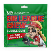 Big League Chew Wild Pitch Watermelon Gum - 60G