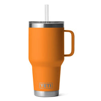 Mug En Paille Avec Couvercle En Paille Rambler 1L (35 oz) De Yeti - Crabe Royal