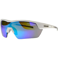 Lunettes De Soleil Mirror De Rawlings Pour Jeunes - Blanc/Bleu