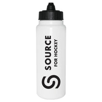 Bouteille Tallboy (1L) De Source for Sports - 1-couleur Avec Couvercle à Membrane Noir