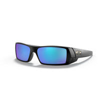 Oakley Gascan Sapphire Lens Sunglasses - Matte Black