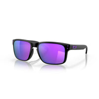 Oakley Holbrook Violet Lens Sunglasses - Matte Black