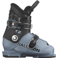 Salomon T2 RT Junior Ski Boots - Black/Copen Blue/White