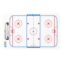 Blue Sports Deluxe Hockey Coaching Clipboard (Double Sided) - 10" X 16"