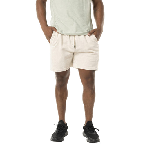 Bauer FLC Senior Knit Shorts - Oat Heather | Source for Sports