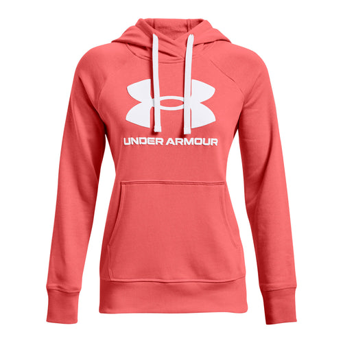 Under Armour - Womens Rival Cb Fleece Top, Color Halo Gray Medium  Heather/Steel Medium Heather/Whit, Size: X-Small at  Women's Clothing  store