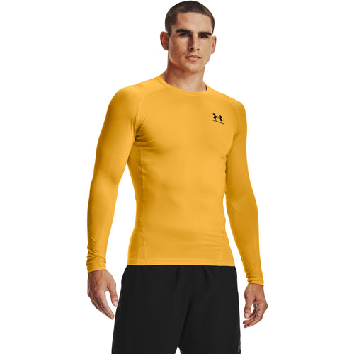 Men's Compression Base Layer Top Long Sleeve Crew Neck Under Shirt