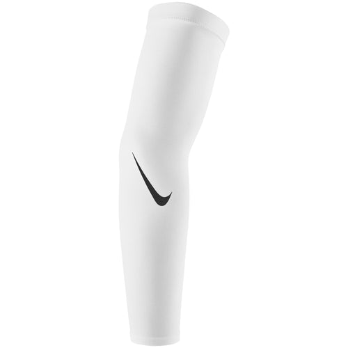 Nike Pro Dri Fit 3.0 Compression Football Arm Sleeves 1 Pair Size L/XL White