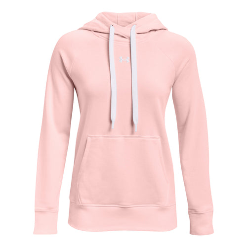  Under Armour Womens Hoodie Active Big Logo Pullover (Pink  Heather, X-Small) : Sports & Outdoors
