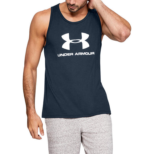 T-Shirt Under Armour Sportstyle Logo - Glacier Blue/White - women´s