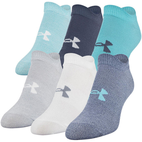 Under Armour Women's 6 Pack Liner No Show Socks - Macy's