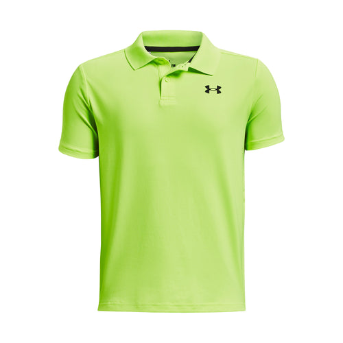 Green under armour shirt youth online