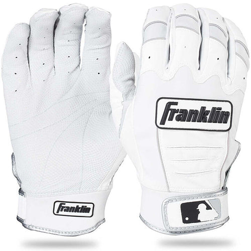 Franklin CFX Pro Baseball Batting Gloves - Pearl/White | Source