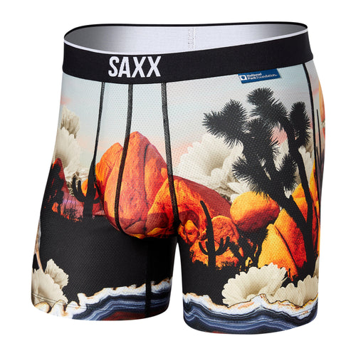 Mountains Print Boxer Underwear Duo for men - Saxx