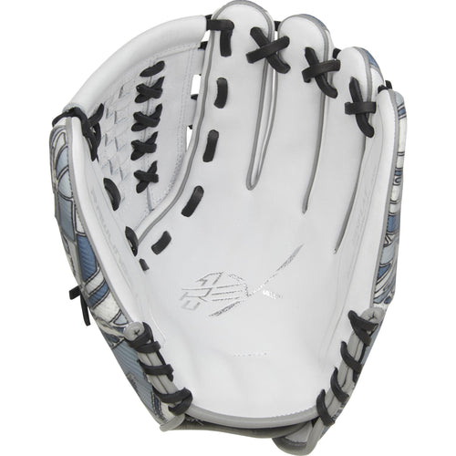 White rawlings softball sales glove