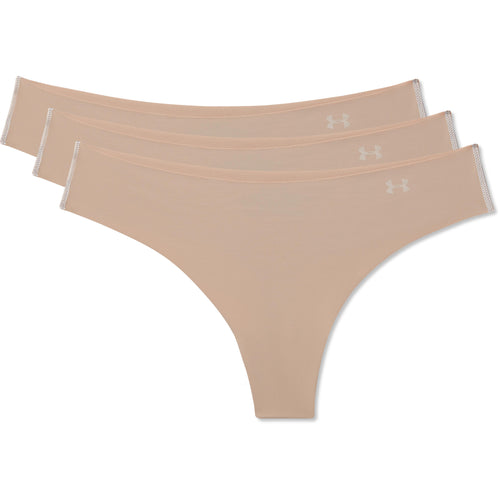 Under Armour Women's Pure Stretch Thong 3 Pack - - The Athlete's Foot