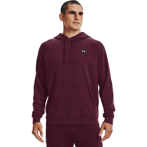 Maroon under 2024 armour hoodie