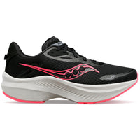 Chaussures De Course À Pied Axon 3 Pour Femmes De Saucony - Large - Noir/Rose Vizi