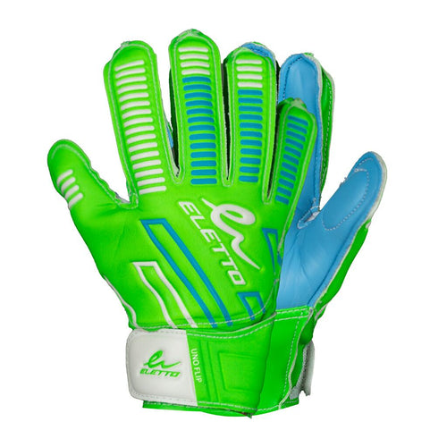 Eletto Uno Flip Flat GK Soccer Goalkeeper Gloves - 7