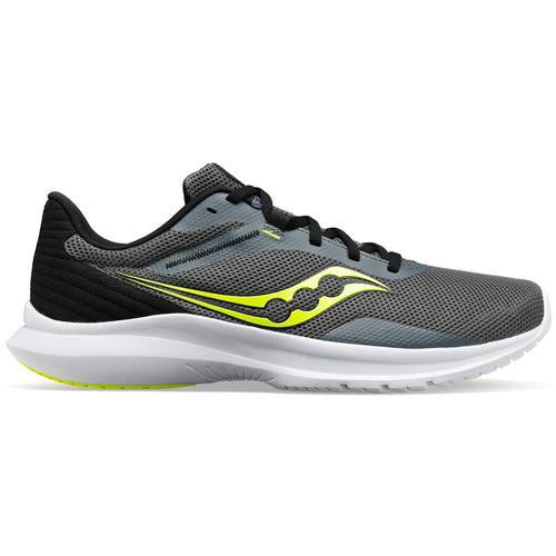 Saucony Convergence Men's Running Shoes - Shadow/Citron | Source for Sports