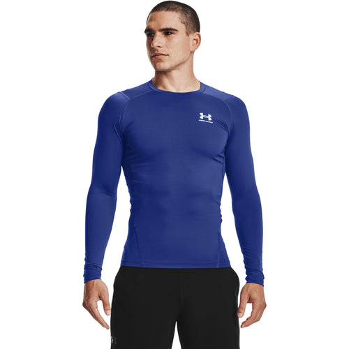 Under Armour Heat Gear compression long sleeve top in grey