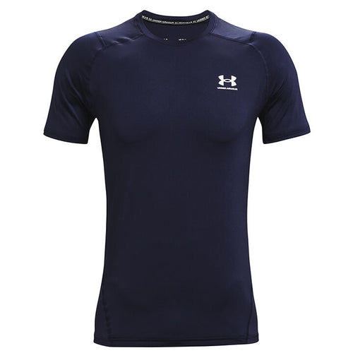 NWT Mens Under Armour Iso-Chill Heatgear Navy Blue Compression